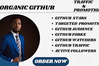 do github promotion github and increase watcher and stars