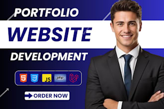 create personal portfolio website, blog or business website