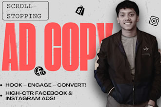 do scroll stopping ad copy for your ecommerce brand, 24hrs