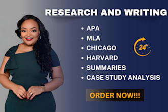 research and write urgent summaries and case study analysis, apa, mla, chicago
