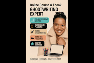 course ebook curriculum writing online course content development