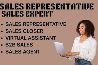 close business sales, be your virtual sales closer, salesperson, and sales rep