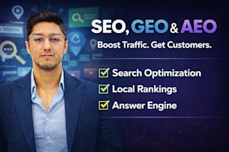 do SEO aeo and GEO optimization for your website