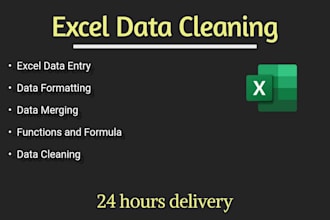 clean, merge, and format messy excel data with accuracy