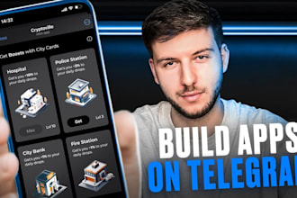 build telegram mini app telegram mini game telegram bot telegram mini website