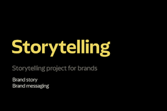 craft a brand story that connects with your audience