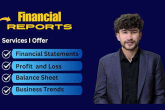 create financial reports and insights for your business