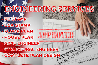 do floor plan design, licensed civil and structural engineer, texas stamp, ca fl