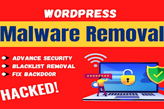 recover wordpress hacked website, remove malware, and secure wordpress site