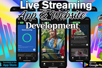 develop music streaming app music app live streaming website  streaming website