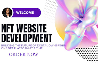 develop nft minting website, smart contract nft marketplace nft website project