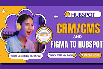 hubspot website, hubspot landing page, figma to hubspot, hubspot ai app cms