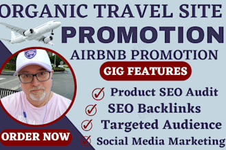 travel site promotion airbnb listing, airbnb promotion, google my business setup