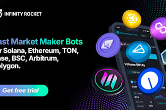 develop volume bot, trading bot on solana, bsc, ethereum