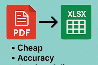 convert PDF to excel, scan pages to excel, google sheet
