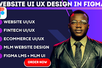 do responsive website ui ux design , dashboard ui ux, design mobile app ui ux