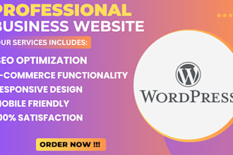 develop construction, roofing, cleaning, plumbing, business website
