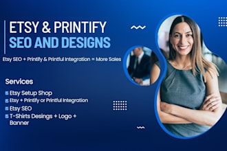 boost your etsy with SEO, pod designs, and store setup