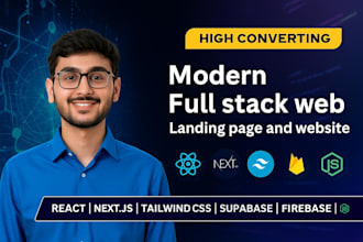 build a responsive website or landing page for your startup