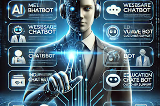 custom build ai chatbots for web and mobile using chatgpt, llama, and deepseek