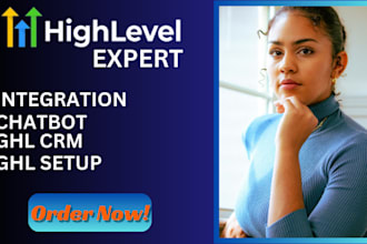 design gohighlevel website ghl crm ghl chatbot integration