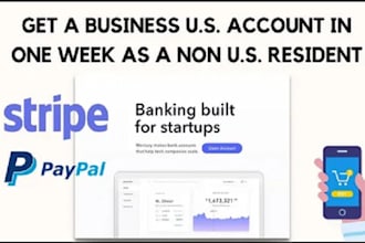 set up USA llc, wise mercury bank, stripe, ein, tax filing