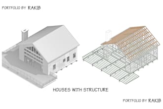 create professional revit 3d modeling and architectural bim services