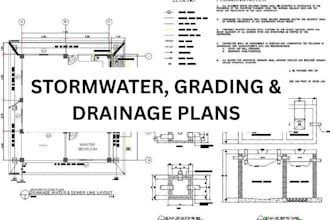 design site grading, drainage, and stormwater plans for your project