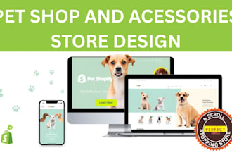 design a highly converting pet shopify store to boost your sales