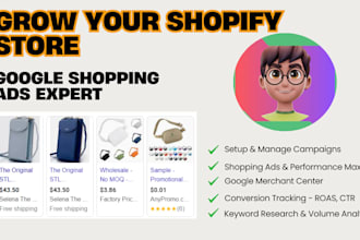 boost shopify sales with expert google shopping ads and conversion optimization