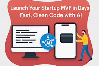 develop your ai powered mvp or saas web mobile app quickly and securely