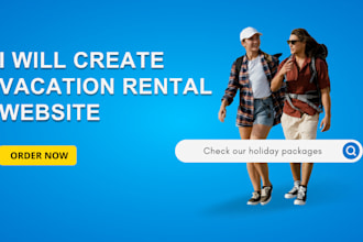 vacation rental website, set up airbnb, booking, smoobu