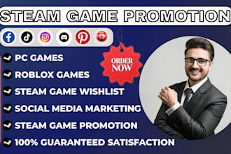 promote and market your steam game grow steam game wishlist steam traffic