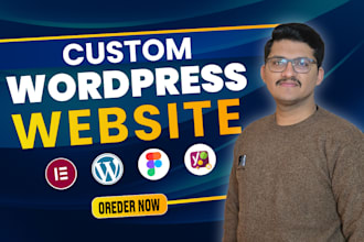do custom wordpress website design and full stack website development