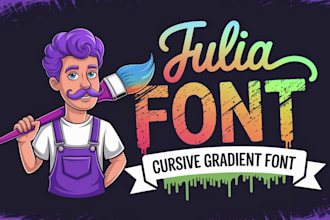 creat custom font design typography logo ttf otf