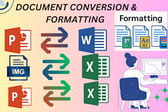 do document conversion and formatting