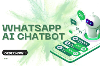 build ai chatbots and voice agents for whatsapp, telegram, web, apps, n8n flow