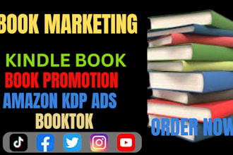 ebook marketing to maximize sales, kindle book promotion amazon kdp ads, booktok