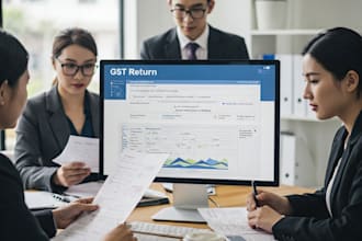 provide gst registration, income tax filing and bookkeeping for indian businesse