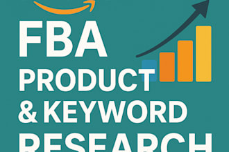 handle amazon fba product research and keyword research