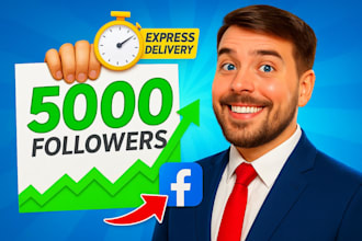 buy 5000 facebook followers fast, organically