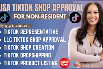 create USA tiktok shop setup tiktok shop usa manage tiktok shop representative