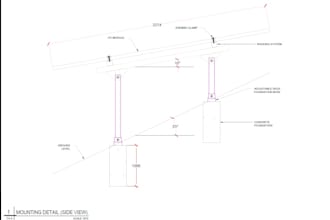 design a ground mount ongrid or offgrid system