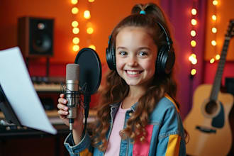 be your music composer children music kid songs singing female vocalist