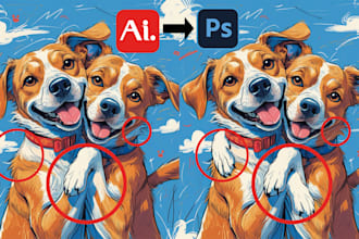 correct and improve your ai art images