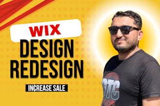 design a modern and fully responsive wix website tailored to your brand