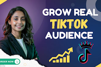 promote, manage and grow tiktok audience organically