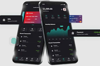 develop fintech app payment app bank app loan app fintech website neobank app