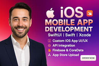 build a professional iphone app with swift or swiftui mobile app developer