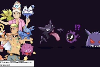create pixel art pokemon trainer pokemon tcg sprite sheets